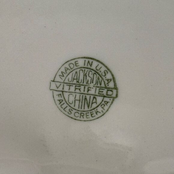 Jackson China B.P.O.E. 349 Elks Lodge DuBois Pa Sectional 10 1/2”  Plate - Picture 7 of 9
